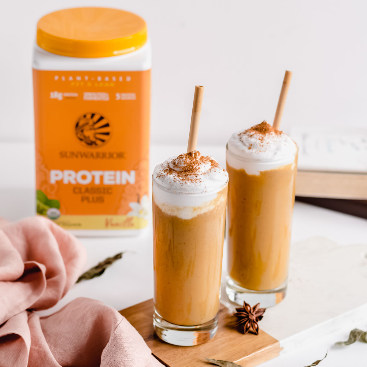 PUMPKIN VANILLA PROTEIN SHAKE