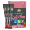 USA-ActiveCreatine-210g-30ct-wStickPacks-Raspberry-ThreeQuarter