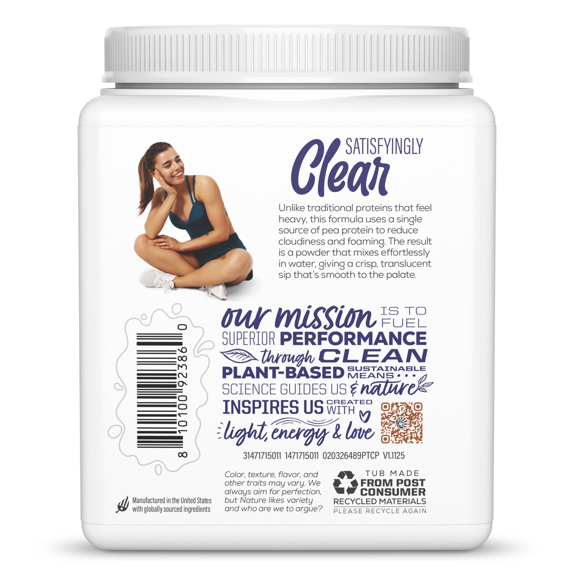 USA-ClearProtein-489g-PeachTea-Back